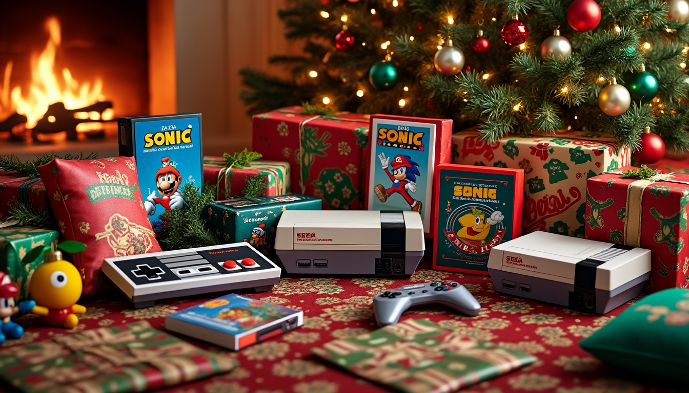 discover the ultimate retro gaming gifts for 2024! our curated list features nostalgic treasures that will delight gamers of all ages this holiday season. from classic consoles to beloved game titles, find the perfect present to spark joy and ignite memories.