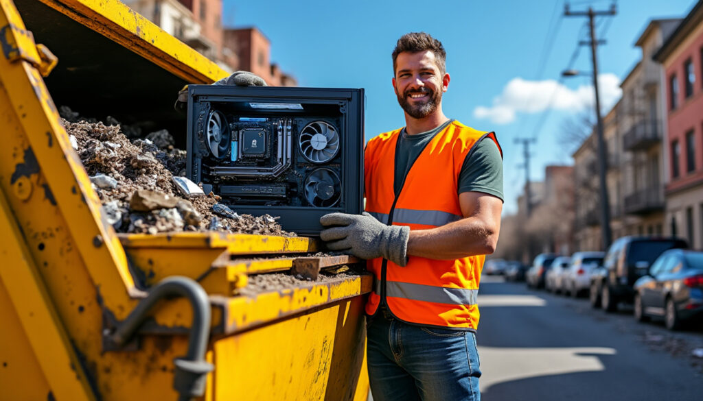 dive into an unexpected adventure as a garbage truck driver discovers a fully functional 32-core threadripper and rtx 2080 ti gaming pc amidst the trash. explore how this incredible find transforms the world of waste management and gaming. don't miss this thrilling tale of hidden treasures!