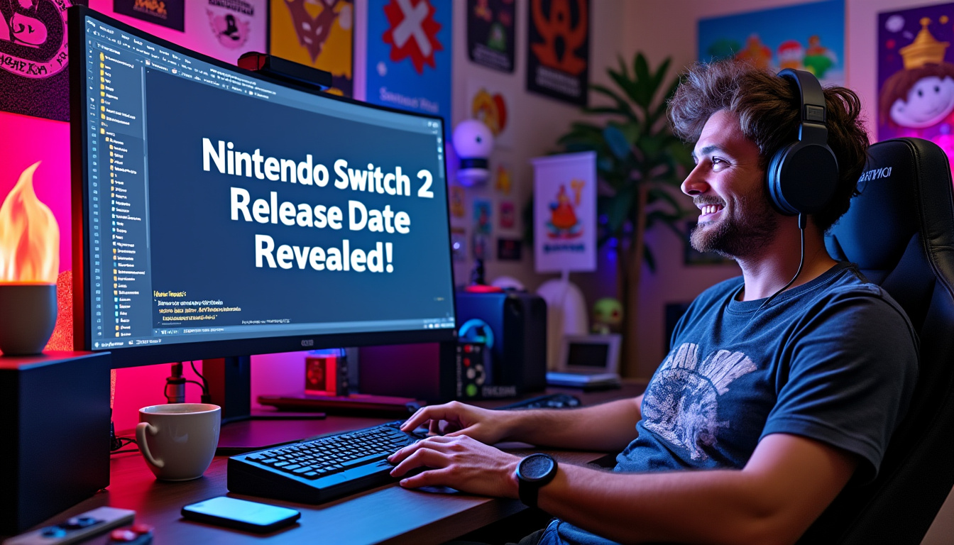 discover the thrilling details of the latest leak that unveils the anticipated release date for the nintendo switch 2. stay ahead of the game and learn what you can expect from this next-gen console!