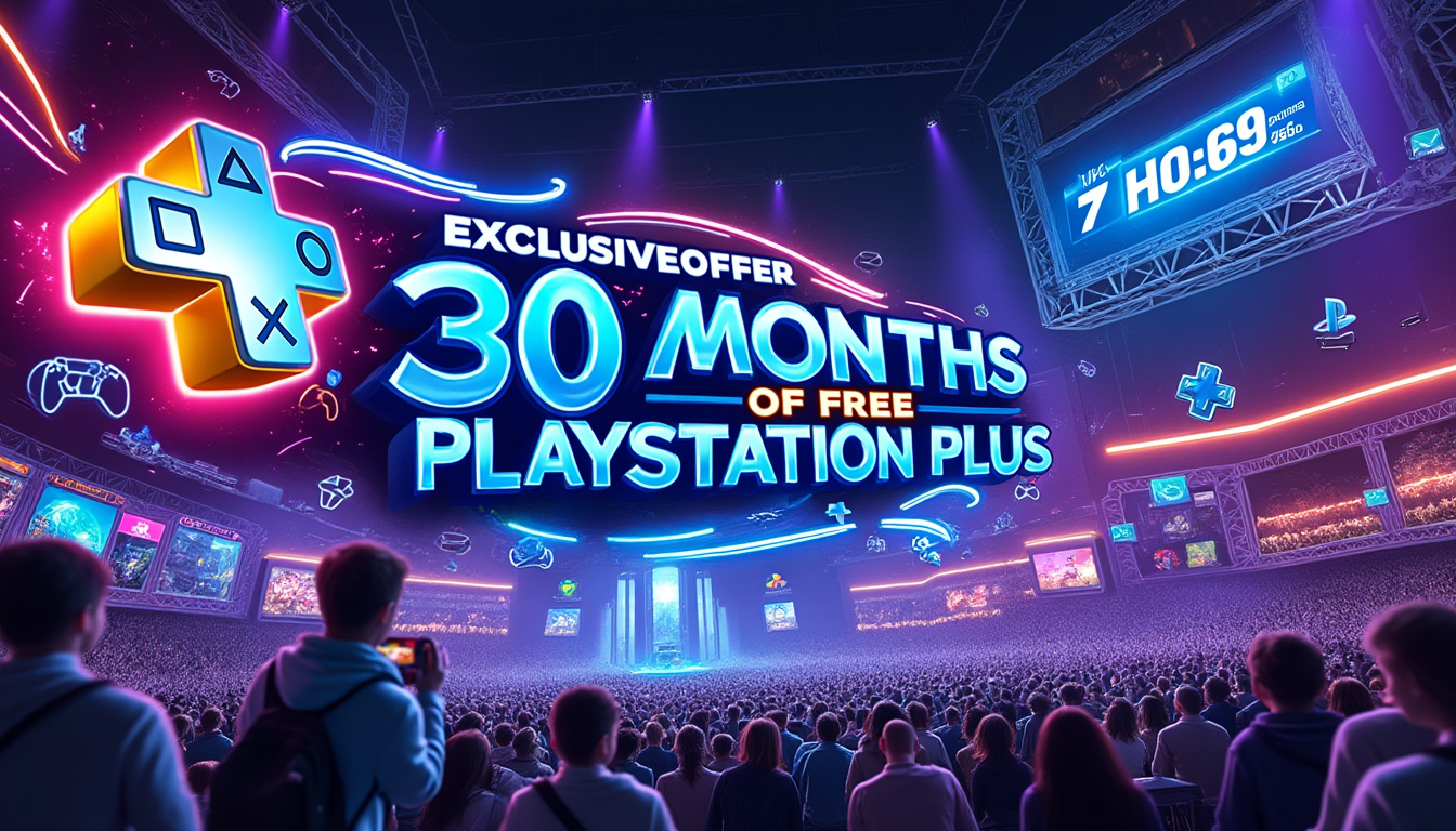 don't miss out on our exclusive offer! for one week only, enjoy 30 months of free playstation plus, granting you access to a world of gaming. sign up now and experience unlimited online multiplayer, free monthly games, and exclusive discounts!