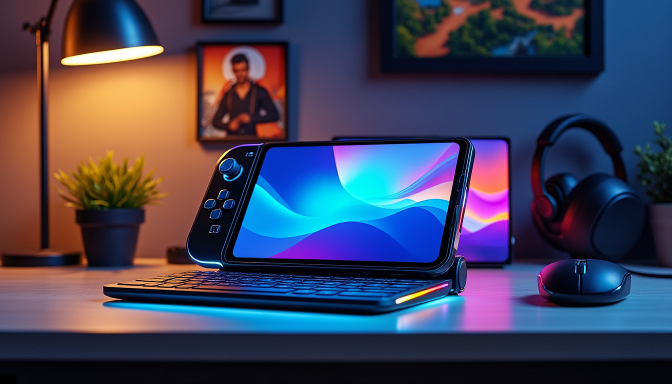 discover the future of portable gaming with our groundbreaking pc gaming handheld that rivals the steam deck. experience unmatched versatility with a detachable keyboard, designed for gamers on the go. unlock a new level of gaming freedom today!