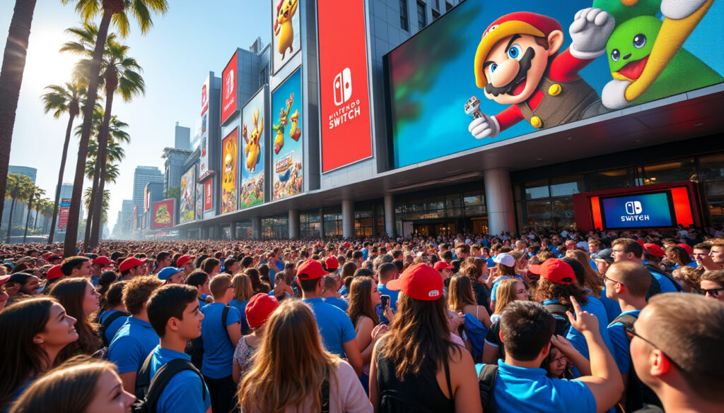 join nintendo as they invite fans to immerse themselves in the excitement of upcoming switch games at a special event in los angeles. discover new titles, enjoy hands-on gameplay, and connect with fellow gaming enthusiasts in this unique experience!