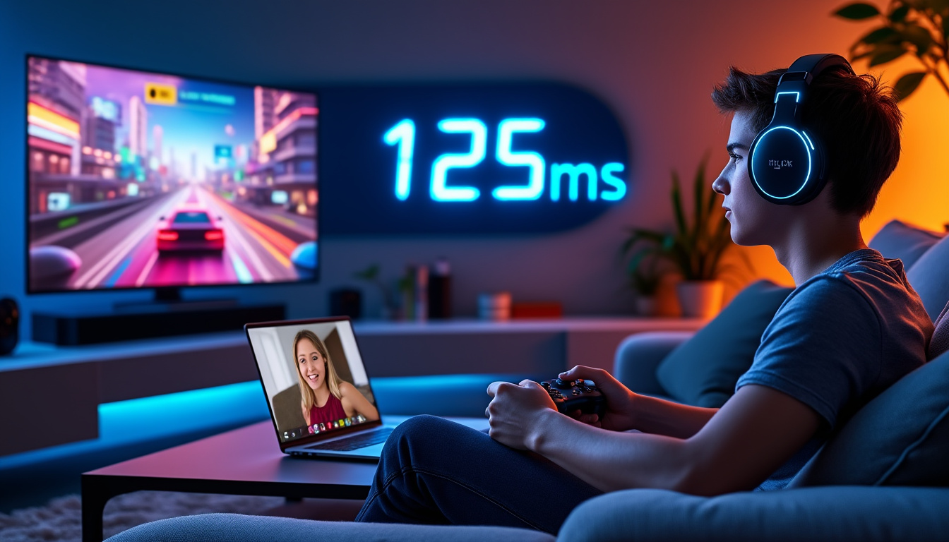 discover comcast's groundbreaking ultra-low lag technology, designed to provide lightning-fast latency for an unparalleled experience in facetime calls and geforce now gaming. enjoy seamless connectivity and performance like never before.