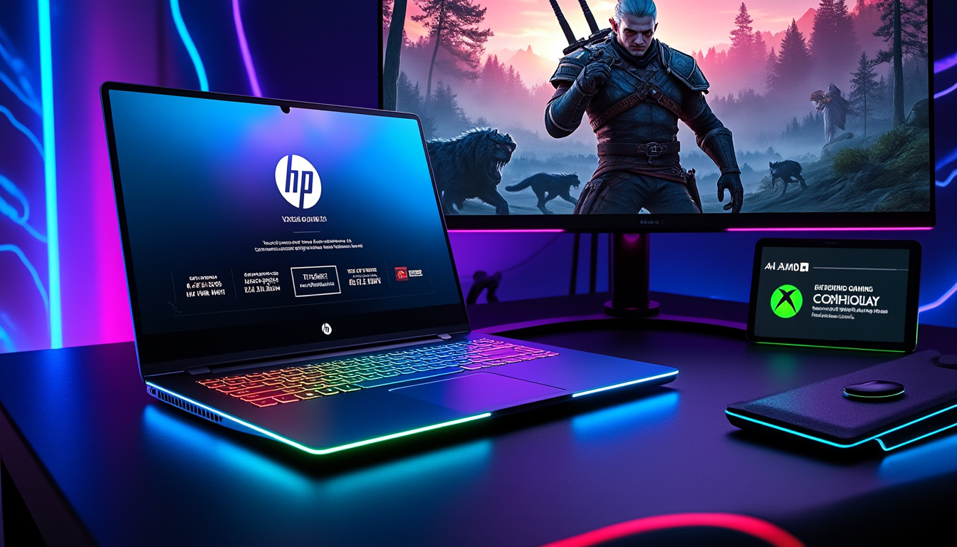 discover the hp victus 15, a groundbreaking gaming laptop powered by the amd ryzen 9 processor and enhanced with ai technology. experience immersive gameplay and enjoy a complimentary xbox game pass, taking your gaming adventures to the next level.