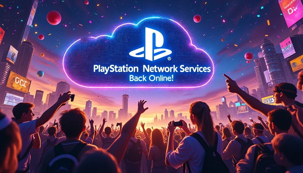 after a prolonged disruption, playstation network services are back online. we sincerely apologize for any inconvenience caused and appreciate your patience during the downtime. enjoy gaming with uninterrupted access once again!