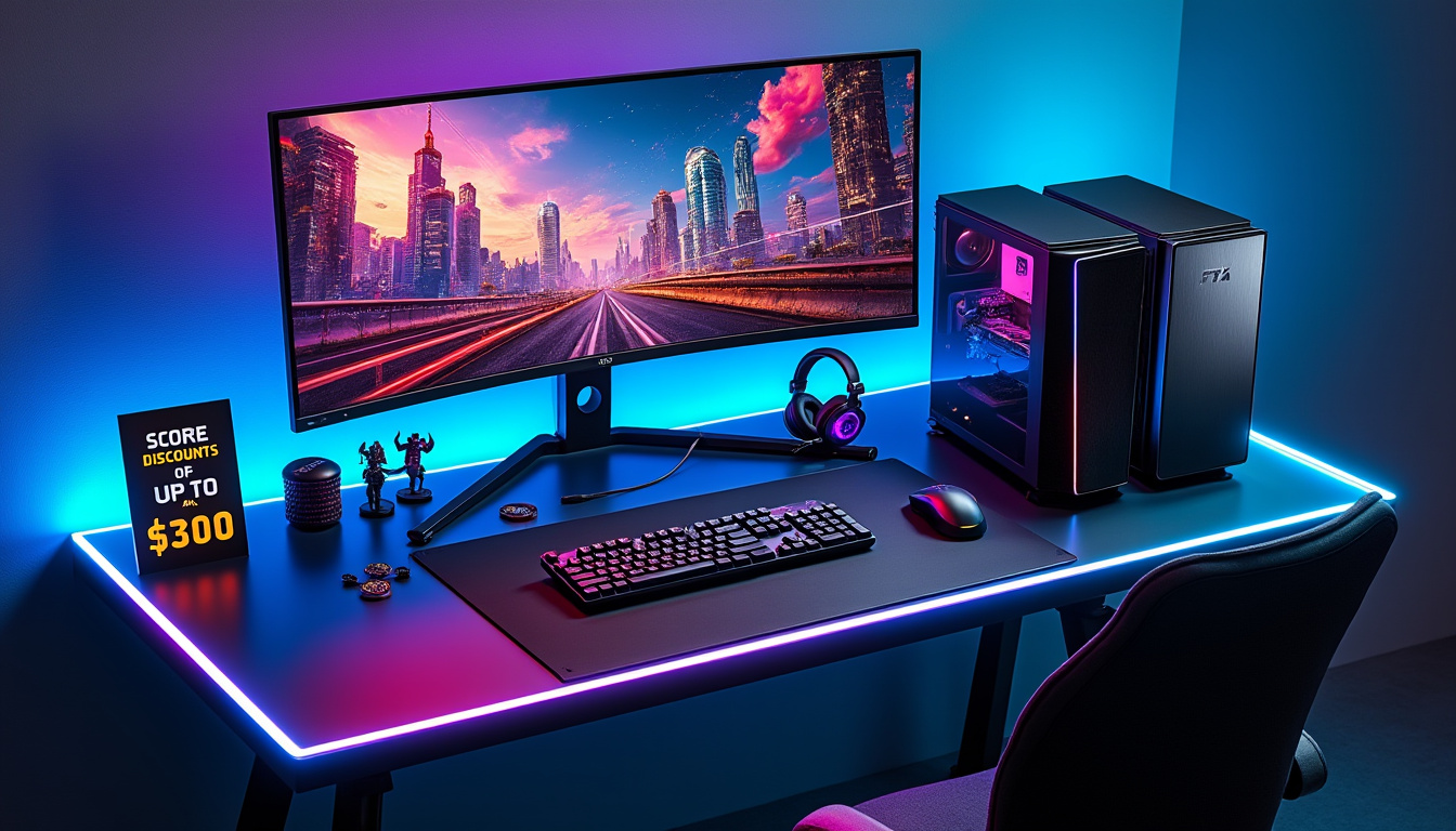 discover incredible score discounts of up to $300 on pre-built gaming pcs equipped with powerful rtx 5090 and rtx 5080 graphics cards. learn how you can elevate your gaming experience without breaking the bank!