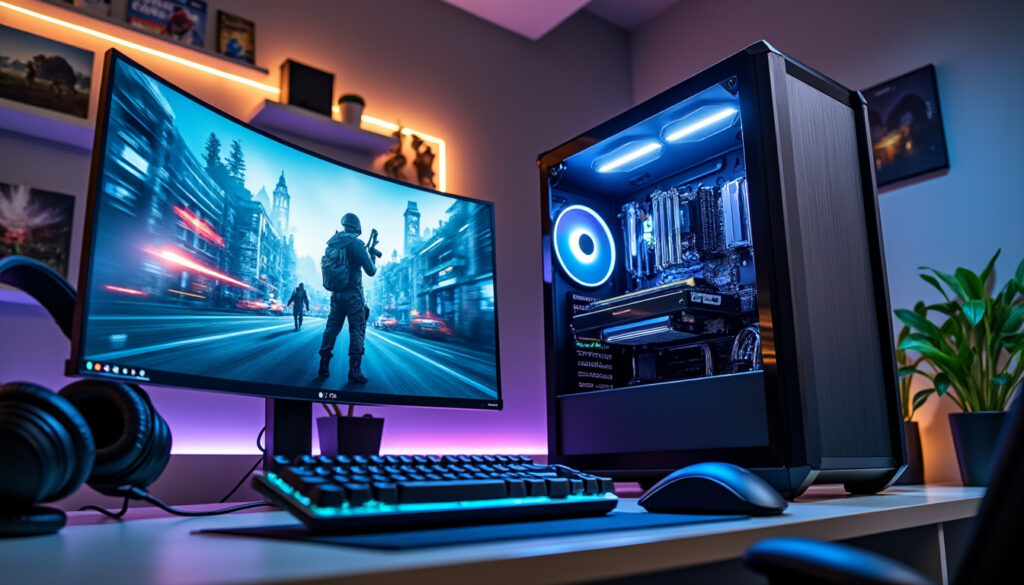 discover an incredible gaming experience with our budget-friendly rtx 5080 and ryzen 7 9800x3d gaming pc. say goodbye to waiting for the nvidia 50-series and amd x3d—upgrade your setup today and enjoy top-tier performance at an affordable price!