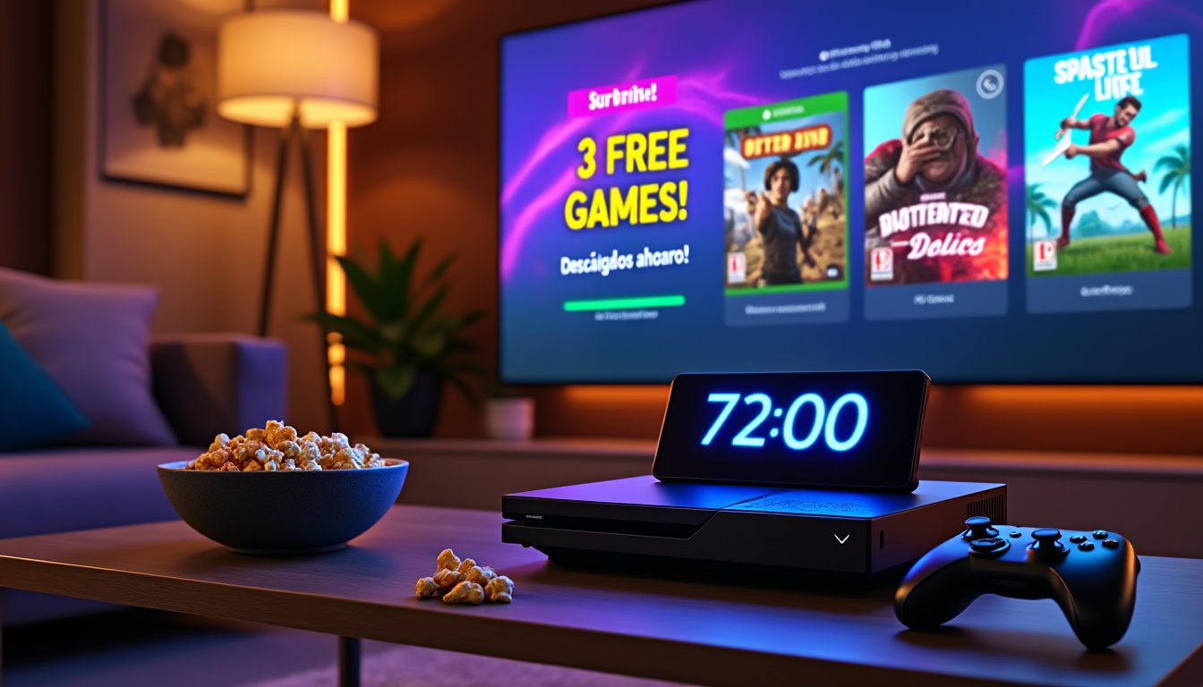 discover the exciting news as xbox surprises gamers with the opportunity to download 3 free games! don't miss out—hurry and grab them within the next 72 hours to enhance your gaming experience.